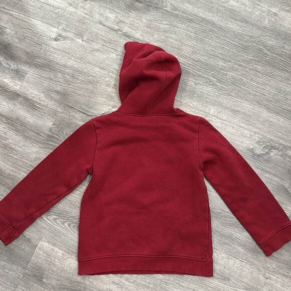 Under Armour Red / Black Fleece Hoodie & Sweat Pants Set Size Small - Picture 3 of 9